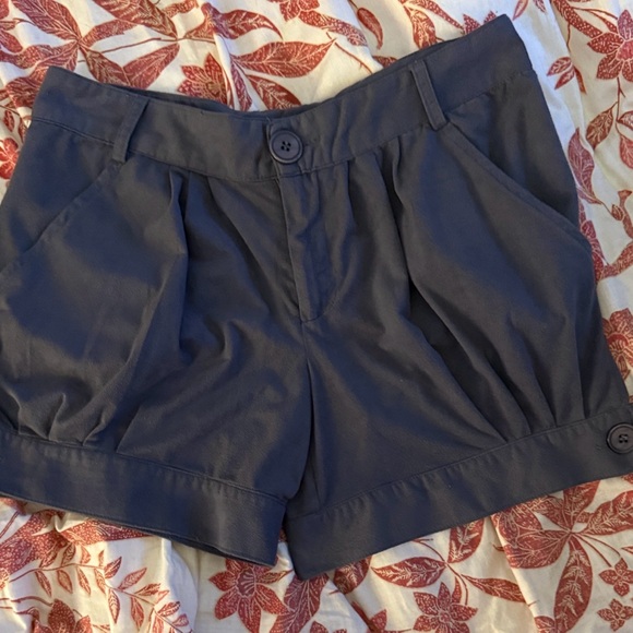 Grass Collection Charcoal Women's Cargo Shorts - Picture 1 of 4